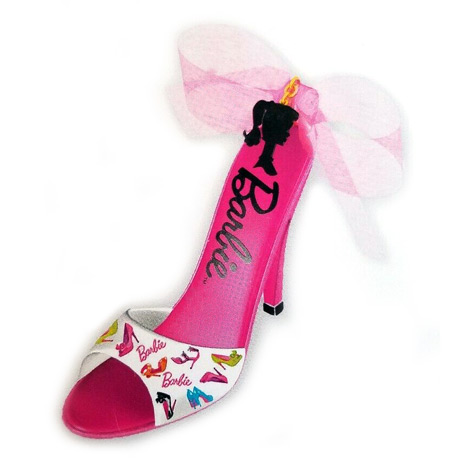 2017 Barbie nonoperational Shoe Sational Hallmark