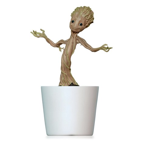 rocket with potted groot pop
