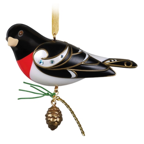2014 Hallmark Keepsake Ornament Miniature Baltimore Oriole Beauty Birds Loc B47 