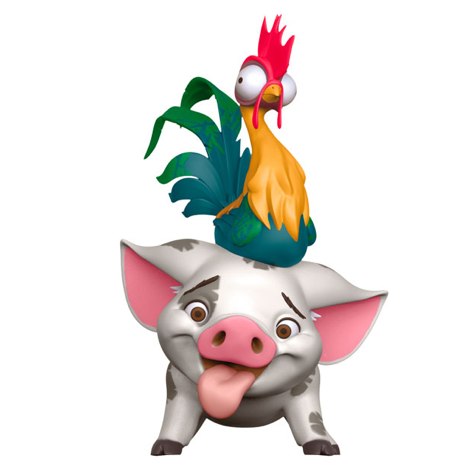 pua and hei hei plush