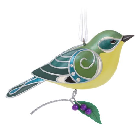 2nd Black-capped Meise" Ornament 2006 Hallmark qx2506 "Beauty of Birds 