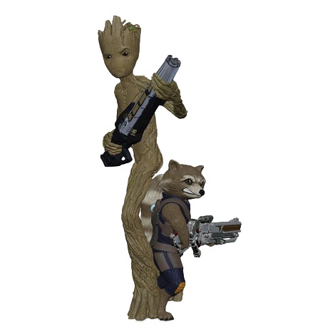 rocket and groot pop