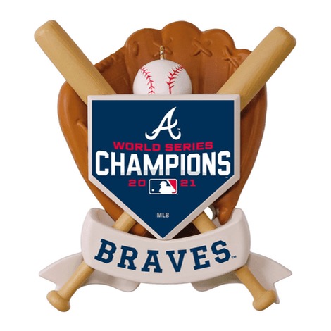 Atlanta Braves™ 2021 World Series Ornament - Digital Dreambook