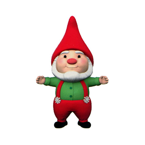 Hallmark Keepsake Ornament 2021 Gnome for Christmas 1st series Gnaughty Gnice 