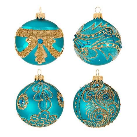 h212406-Teal-Balls-Set-of-4